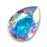 Cabochon PureCrystal 4320 8x6 mm Crystal AB x1