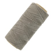 Bobine de fil ciré Linhasita pour micro macramé 1 mm - Gris Taupe (544) x168m