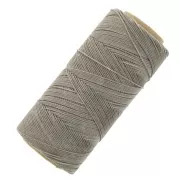 Bobine de fil ciré Linhasita pour micro macramé 1 mm - Gris Taupe (544) x168m