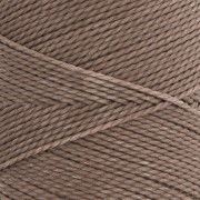 Bobine de fil ciré Linhasita pour micro macramé 1 mm - Marron glacé (213) x168m
