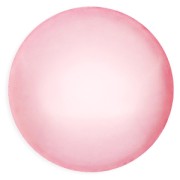 Cabochon rond en verre par Puca® 25 mm Rose Pearl x 1