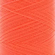 Bobine de fil ciré Linhasita pour micro macramé 0.5 mm - Corail Fluo (394) x335m
