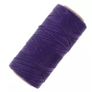 Bobine de fil ciré Linhasita pour micro macramé 0.5 mm - Purple (332) x335m