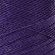 Bobine de fil ciré Linhasita pour micro macramé 0.5 mm - Purple (332) x335m