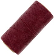 Bobine de fil ciré Linhasita pour micro macramé 0.5 mm - Dark Red (44) x335m