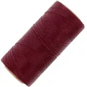 Bobine de fil ciré Linhasita pour micro macramé 0.5 mm - Dark Red (44) x335m