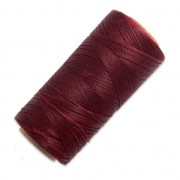 Bobine de fil ciré Linhasita pour micro macramé 0.5 mm - Burgundy (60) x335m|raw }}