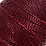 Bobine de fil ciré Linhasita pour micro macramé 0.5 mm - Burgundy (60) x335m