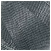 Bobine de fil ciré Linhasita pour micro macramé 0.5 mm - Anthracite (209) x335m