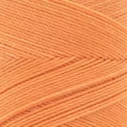 Bobine de fil ciré Linhasita pour micro macramé 0.5 mm - Orange Clair (216) x335m