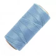 Bobine de fil ciré Linhasita pour micro macramé 0.5 mm - Light Blue (606) x335m