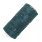 Bobine de fil ciré Linhasita pour micro macramé 0.5 mm - Teal (228) x335m