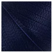 Bobine de fil ciré Linhasita pour micro macramé 0.5 mm - Navy Blue (70) x335m