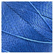 Bobine de fil ciré Linhasita pour micro macramé 0.5 mm - Blue (692) x335m