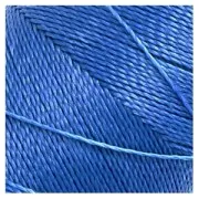Bobine de fil ciré Linhasita pour micro macramé 0.5 mm - Blue (692) x335m