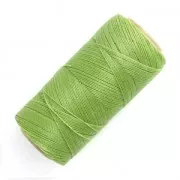 Bobine de fil ciré Linhasita pour micro macramé 0.5 mm - Lime Green (1019) x335m