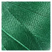 Bobine de fil ciré Linhasita pour micro macramé 0.5 mm - Dark Green (87) x335m