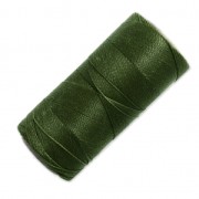 Bobine de fil ciré Linhasita pour micro macramé 0.5 mm - Olive Green (88) x335m