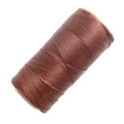 Bobine de fil ciré Linhasita pour micro macramé 0.5 mm - Old Copper (25) x335m|raw }}