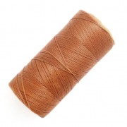 Bobine de fil ciré Linhasita pour micro macramé 0.5 mm - Camel Brown (498) x335m|raw }}
