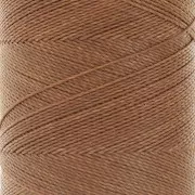 Bobine de fil ciré Linhasita pour micro macramé 0.5 mm - Autumn Brown (631) x335m