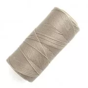 Bobine de fil ciré Linhasita pour micro macramé 0.5 mm - Beige (05) x335m