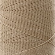 Bobine de fil ciré Linhasita pour micro macramé 0.5 mm - Tan (382) x335m