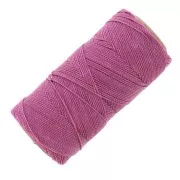 Bobine de fil ciré Linhasita pour micro macramé 0.5 mm - Fuchsia (899) x335m