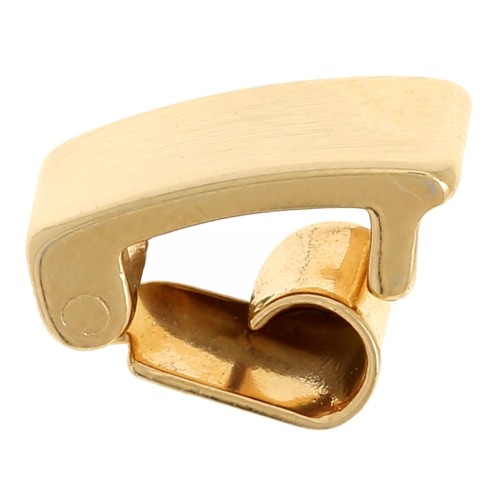 Fermoir 5 mm pour chaîne strass - Doré à l'or fin x1