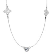 Tour de cou maille Forçat 3 intercalaires 45 cm en Argent 925 doré à l'or fin x1