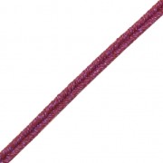 Soutache Moonlight fabrication italienne 3.5 mm Bordeaux / Bleu x1m