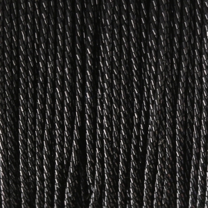 Bobine de fil Sorrento fabrication italienne 0,6 mm Noir x50m