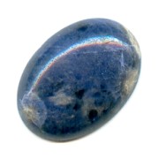 Cabochon ovale 25x18 mm Sodalite|raw }}