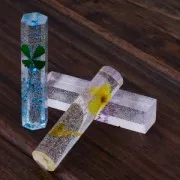 Moule silicone pour réaliser des pendentifs en résine 40 mm carré/rond/triangle