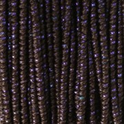 Bobine de fil Bliss Moonlight fabrication italienne 1 mm Marron/Mauve x30m