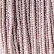 Bobine de fil Bliss Moonlight fabrication italienne 1 mm Crème/Mauve x30m