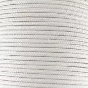 Tresse de soie 1,50 mm Blanc x1m