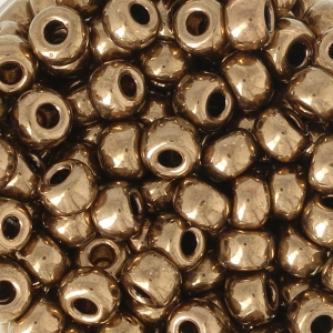Rocaille Miyuki 6/0 457 - Dark Bronze Metallic x8g