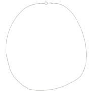 Tour de cou maille serpentine 1,10 mm en Argent 925 x45 cm