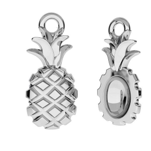 Breloque ananas 14 mm en Argent 925 x1
