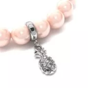 Breloque ananas 14 mm en Argent 925 x1