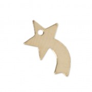 Sequin fin Etoile Filante 12 mm droite en Gold filled (Or laminé)  x1|raw }}