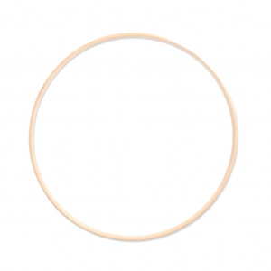 Cercle en bois pour attrape rêve et décoration 25 cm x1