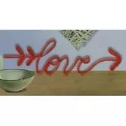 Fil tricotin pour la customisation 5 mm - Gris x5m