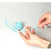 Fil tricotin pour la customisation 5 mm - Vert Pastel x5m