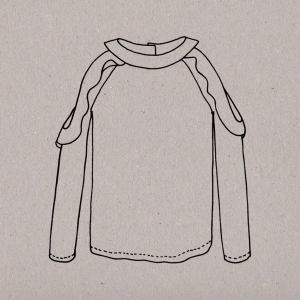 Patron Aime Comme Marie - Aime comme Maharani - chemisier épaule dénudée