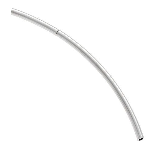 Fermoir pour fil et cable de 1 mm rhodié x1