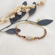 Coton perlé métallisé DMC n°5 Doré (5282) x25m