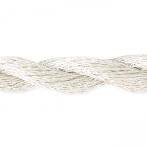 Coton perlé métallisé DMC n°5 Argenté (5283) x25m