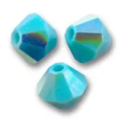 Toupies en cristal PureCrystal 3 mm Turquoise AB x50